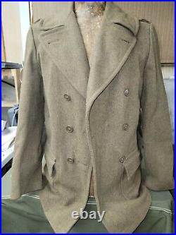 WWII US Army Wool Overcoat