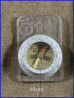 WWII US Army Wool Service Coat 38R 4-Pocket Jacket with Sunglasses & Compass Finds