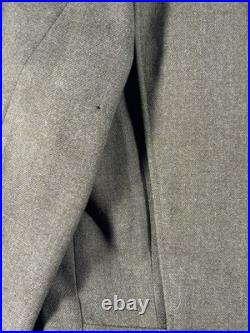 WWII US Army Wool Service Coat 38R 4-Pocket Jacket with Sunglasses & Compass Finds