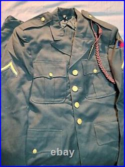 WWII US Army Wool Service Jacket, 4th Armored Division, 15th Cavalry Regiment