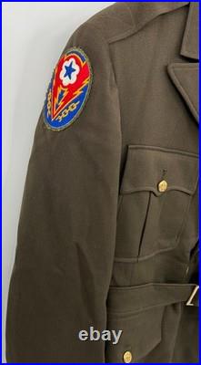WWII US Army XXI 21st Corps Officers 4 Pocket Jacket/ Uniform