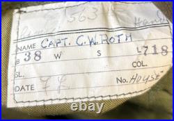 WWII US Army XXI 21st Corps Officers 4 Pocket Jacket/ Uniform