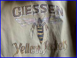 WWII US Army arctic parka GIESSEN YELLOWJACKETS football team Germany occupation