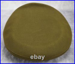 WWII US Army military uniform dress jacket visor cap Officer hat named estate