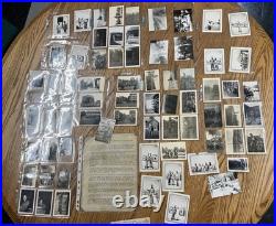 WWII US GI in the ETO Photo Lot 5th Army / 7th Army