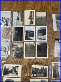 WWII US GI in the ETO Photo Lot 5th Army / 7th Army