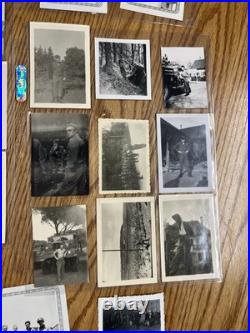 WWII US GI in the ETO Photo Lot 5th Army / 7th Army