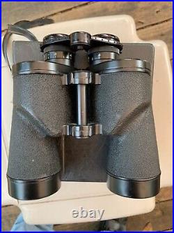 WWII US NAVY ARMY M17 7X50 BINOCULARS + Beck-Lee VARIABLE FILTER EXC CONDITION