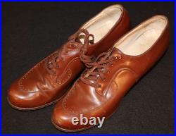 WWII US Women's Army Corps WAC Type Brown Leather Shoes Private Purchase Variety WWII US Women's Army Corps WAC Type Brown Leather Shoes Private Purchase Variety