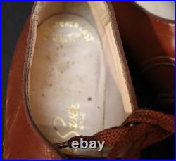 WWII US Women's Army Corps WAC Type Brown Leather Shoes Private Purchase Variety