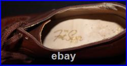 WWII US Women's Army Corps WAC Type Brown Leather Shoes Private Purchase Variety