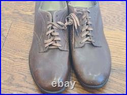WWII US Women's WAC / Army Nurse Uniform Service Shoes Size 11 1/2 A (AS-IS)