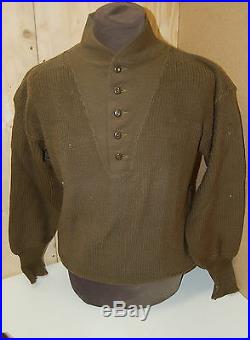 WWII US army airborne dated sweater Medium ORIGINAL