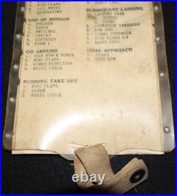 WWII USAAF 2nd Army Air Force B-17F Approved Check List'13 Oct 1943' with Sleeve