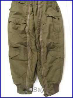 WWII USAAF Army Air Force Type A-11 Flying Trousers withSuspenders Size 30 Xlnt