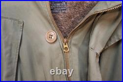 WWII USAAF Army Air Forces TYPE B-11 Heavy Coat Parka Size 38'Bert Turner Co