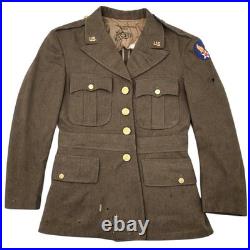 WWII USAAF M1942 Service Coat Named Army Air Forces Wool Uniform Jacket Original