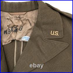 WWII USAAF M1942 Service Coat Named Army Air Forces Wool Uniform Jacket Original
