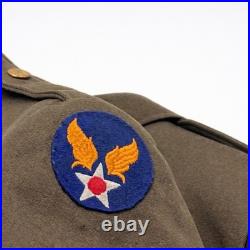 WWII USAAF M1942 Service Coat Named Army Air Forces Wool Uniform Jacket Original WWII USAAF M1942 Service Coat Named Army Air Forces Wool Uniform Jacket Original