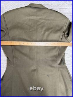 WWII USAAF Named Military Service Coat Officer Style Tailored Jacket Army AForce