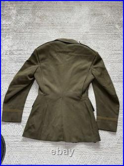 WWII USAAF Named Military Service Coat Officer Style Tailored Jacket Army AForce