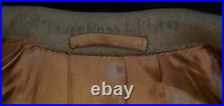 WWII USAAF Officers Wool Overcoat'Major Ross E Myers' Army Air Force, 37R Size