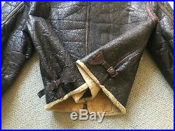 WWII USAAF US ARMY AIRFORCE D-1 Mechanics Sheepskin Jacket