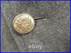 WWII USAAF US Army Sergeant 42R Wool Overcoat Trench Coat 1942 Albert Turner Inc