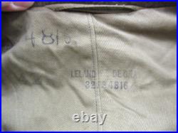 WWII USAAF US Army Sergeant 42R Wool Overcoat Trench Coat 1942 Albert Turner Inc