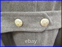 WWII USAAF US Army Sergeant 42R Wool Overcoat Trench Coat 1942 Albert Turner Inc