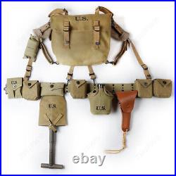 WWII USMC Army Normandy Landing D-DAY M1 Airborne Division Backpack Paratrooper