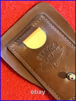 WWII USMC Army SAM BROWNE BELT (Service Co.) SHELL CORDOVAN, Size 36 NEAR MINT