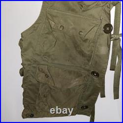 WWII Vest USAAF Army Air Force Type C-1 Emergency Sustenance Reliance Military