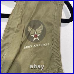 WWII Vest USAAF Army Air Force Type C-1 Emergency Sustenance Reliance Military