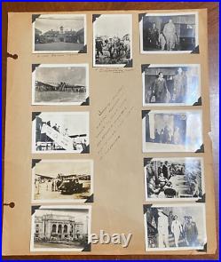 WWII Veteran Army Photographer's Original Album Pg Japanese Surrender Manila'45