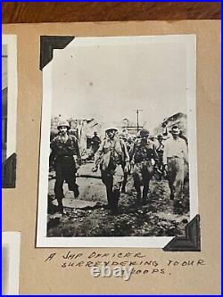 WWII Veteran Army Photographer's Original Album Pg Japanese Surrender Manila'45