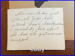 WWII Veteran Army Photographer's Original Album Pg Japanese Surrender Manila'45