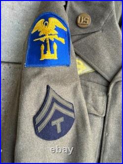 WWII & Vietnam War Father Son US Army US Navy Grouping Liberty Cuffs Original