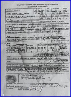 WWII & Vietnam War Father Son US Army US Navy Grouping Liberty Cuffs Original