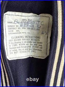 WWII & Vietnam War Father Son US Army US Navy Grouping Liberty Cuffs Original