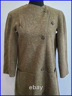 WWII WAC 1944 Overcoat Liner 10S Women's Army Uniform Wool Coat Nurse Housecoat