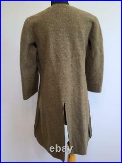 WWII WAC 1944 Overcoat Liner 10S Women's Army Uniform Wool Coat Nurse Housecoat