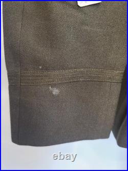 WWII WAC Officer Jacket 14S Cutter Tags Women's Army Corps Uniform OD Original