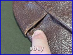 WWII WAC Women's Army Corps Uniform Purse Replaced Strap WAAC Handbag Original