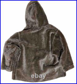 WWII WW2 1943 Dated US Army LARGE Pile Field Parka Liner Jacket Fur Hood Talon WWII WW2 1943 Dated US Army LARGE Pile Field Parka Liner Jacket Fur Hood Talon