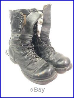 WWII WW2 Era US Jump Boots, Paratrooper, Original, Airborne, Army, Leather, Vintage
