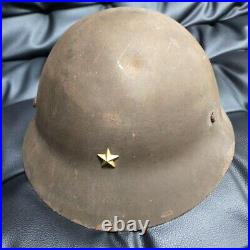 WWII WW2 Japanese Army Helmet Antiques Vintage Assault 27cm 25cm 14cm
