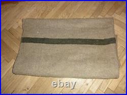 WWII WW2 Original German SOLDIER ARMY ISSUE BLANKET FIELD WOOL