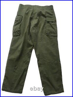 WWII WW2 US ARMY 1940s HBT Herringbone Twill TROUSERS PANTS Size 36x35