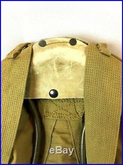 WWII WW2 US U. S. Backpack, Rucksack, Original, Canvas, Army, Military, Field, Dated, War